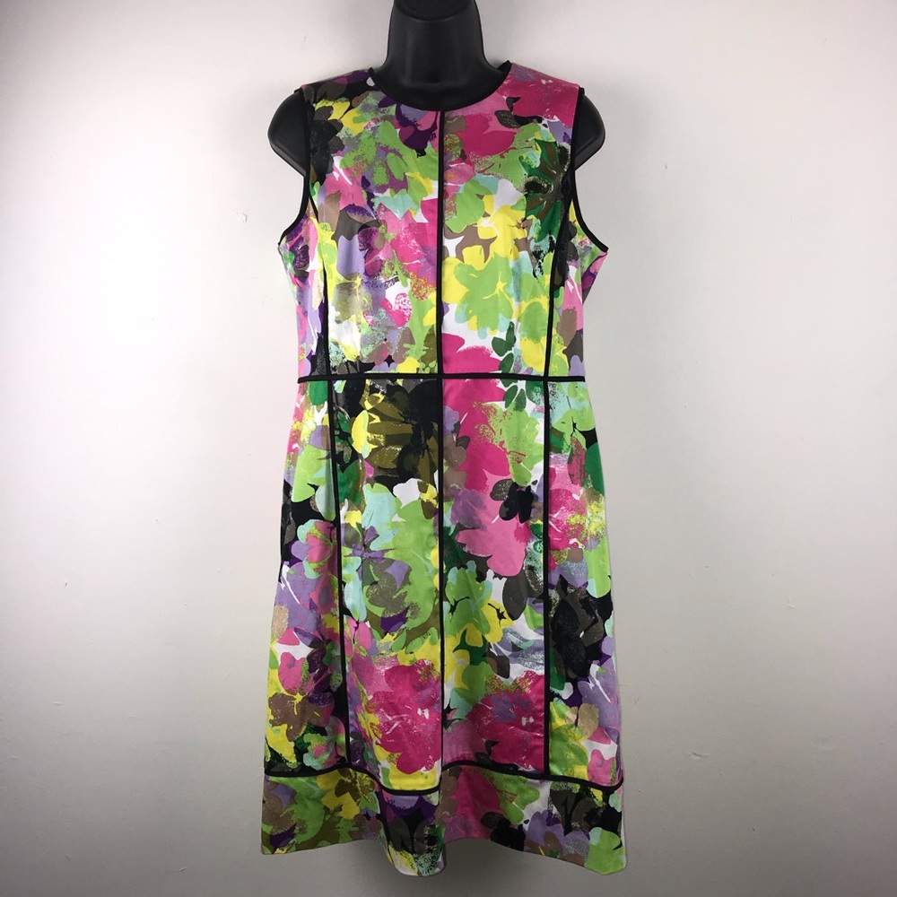 Calvin Klein Multicolored Cocktail Dress